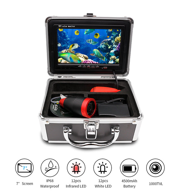 7 inch smart underwater fishing camera